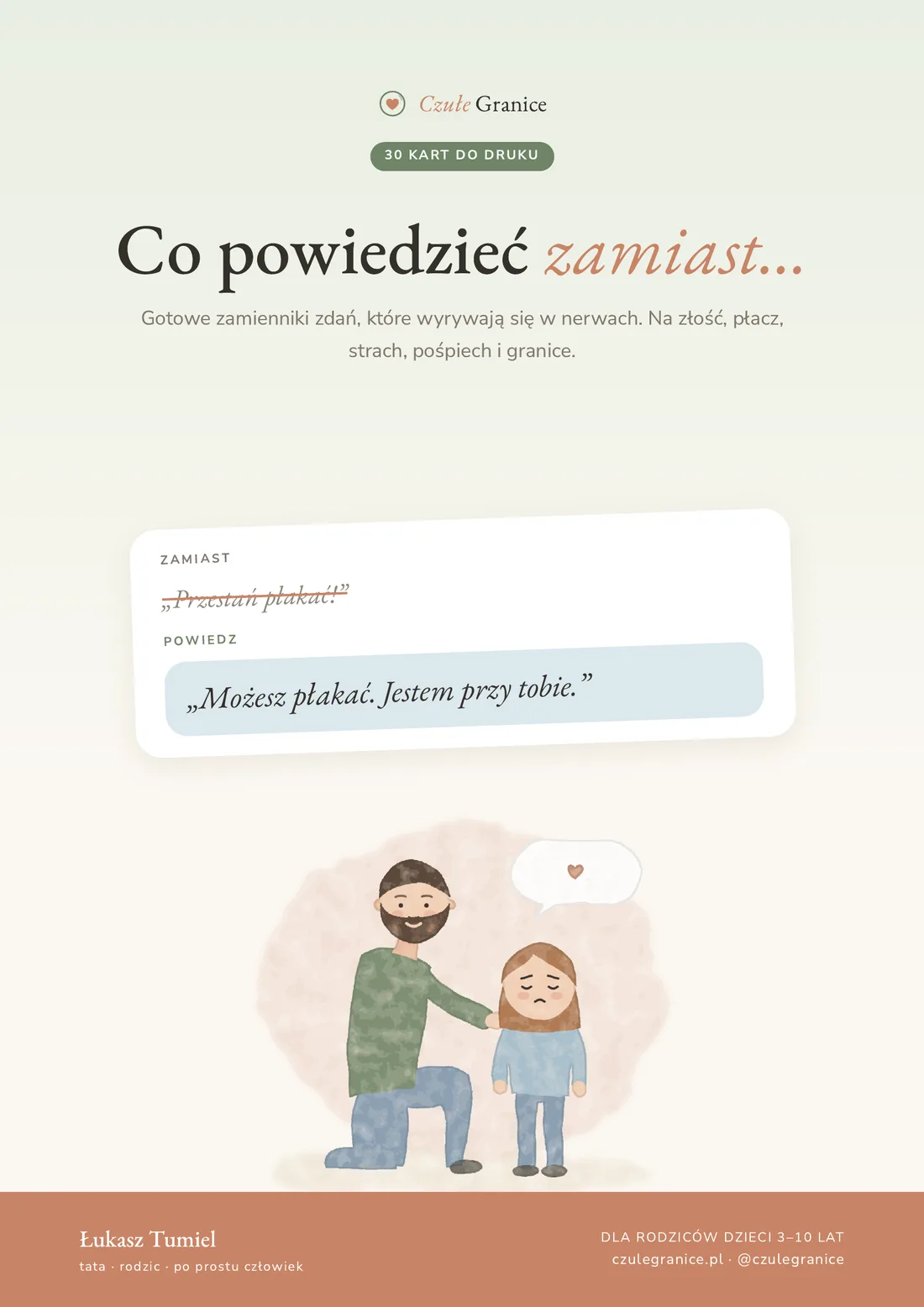 Okładka: Co powiedzieć zamiast… 30 kart do druku