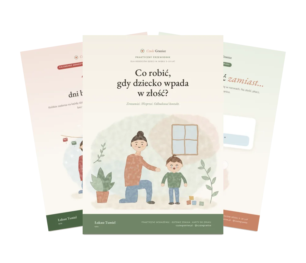 Okładka: Pakiet Czułe Granice: e-book + kalendarz adwentowy + karty