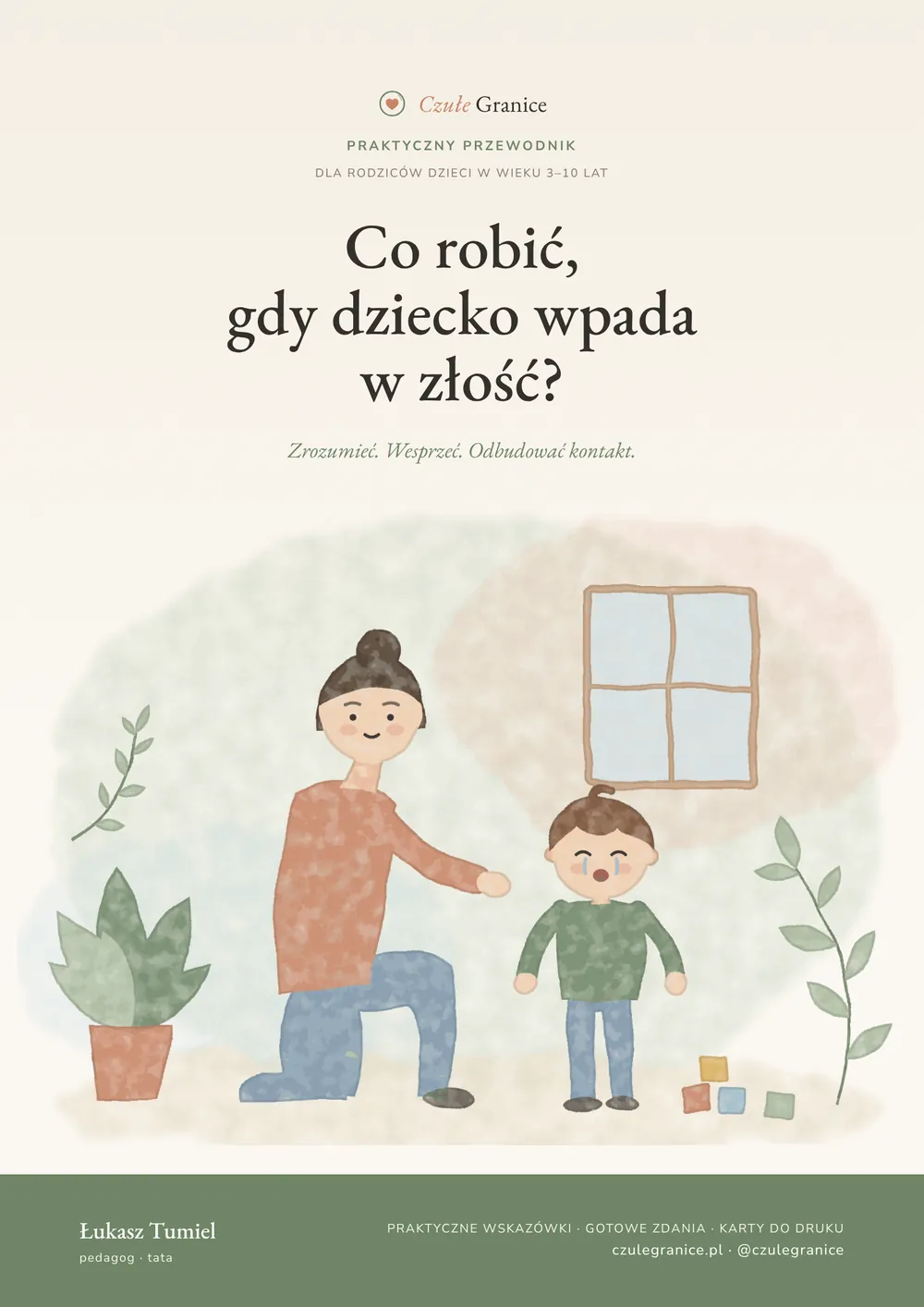 Okładka e-booka Co robić, gdy dziecko wpada w złość?